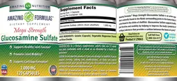 Mega Strength Glucosamine Sulfate 1,000 