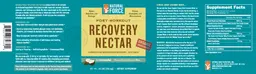 Label for Recovery Nectar