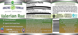 Valerian Root 1,000 mg