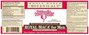 Royal Maca for Men Vegetarian Capsules