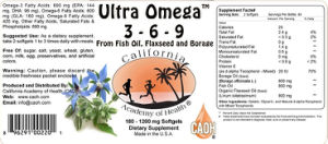 Ultra Omega 3 - 6 - 9
