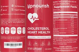 Label for Cholesterol Heart Health