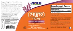 Label for 7-KETO 100 mg