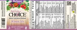 Label for Age-Less Choice Women 50+
