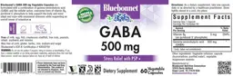 Label for GABA 500 mg