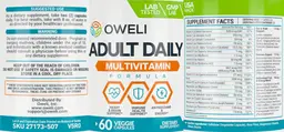 Label for Adult Daily