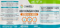 Label for Ashwagandha
