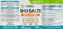 Label for BHB Salts