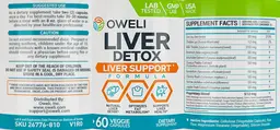 Label for Liver Detox