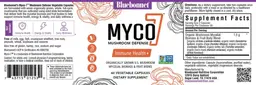Label for Myco 7 Mushroom Defense
