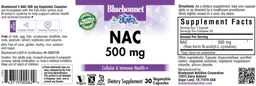 Label for NAC 500 mg