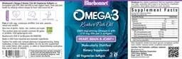 Label for Omega-3 Kosher Fish Oil