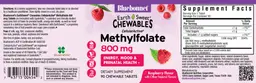 Label for CellularActive Methylfolate 800 mcg Raspberry Flavor