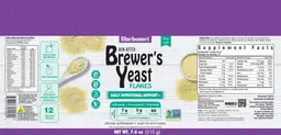 Label for Brewer's Yeast Flakes