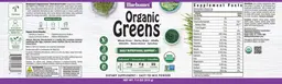 Label for OrganicGreens