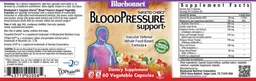 Label for Blood Pressure Support