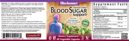 Label for Blood Sugar Support