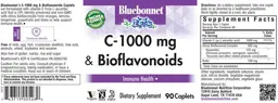 Label for C-1000 mg & Bioflavonoids