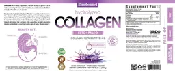 Label for Hydrolyzed Collagen Powder