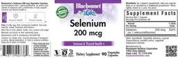 Label for Selenium 200 mcg