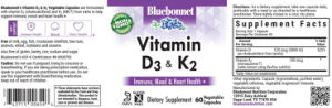 Vitamin D3 & K2
