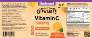 Vitamin C 500 mg Orange Flavor