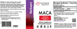 Label for Maca