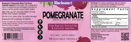 Label for Pomegranate Whole Fruit Extract