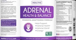 Label for Adrenal Health & Balance