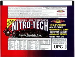 Nitro-Tech Crunchy Chocolate Crisp