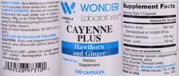 Label for Cayenne Plus