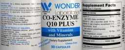 Label for Co-Enzyme Q10 Plus