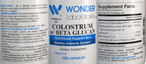 Colostrum w/ Beta Glucan