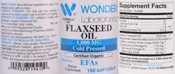 Flaxseed Oil 1,000 mg