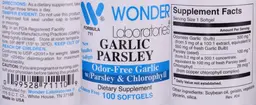 Label for Garlic Parsley