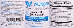 Label for Garlic Parsley