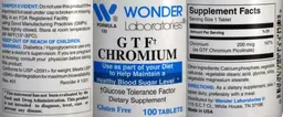 Label for GTF Chromium