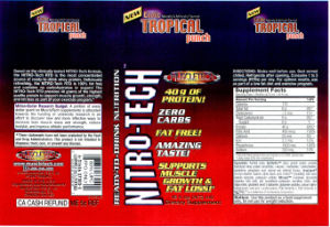 Nitro-Tech Exotic Tropical Punch