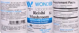Label for Reishi Mushroom