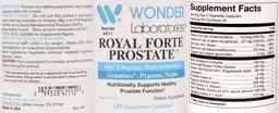 Label for Royal Forte Prostate