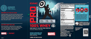 100% Whey Star-Spangled Birthday Cake