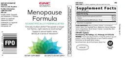 Label for Menopause Formula