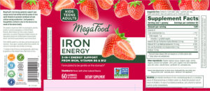 Iron Energy Strawberry Flavor