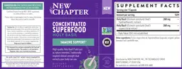 Label for Concentrated Superfood Holy Basil