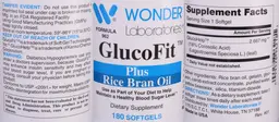 Label for GlucoFit
