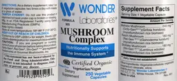 Label for Mushroom Complex