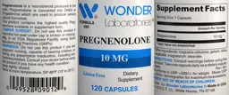 Label for Pregnenolone 10 mg