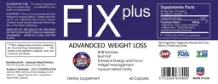 Label for Fix Plus
