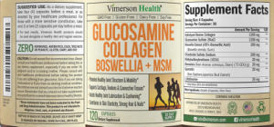 Glucosamine Collagen Boswellia + MSM
