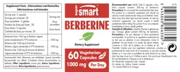 Label for Berberine 1000 mg